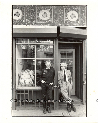 The original gallery on E 11th St.